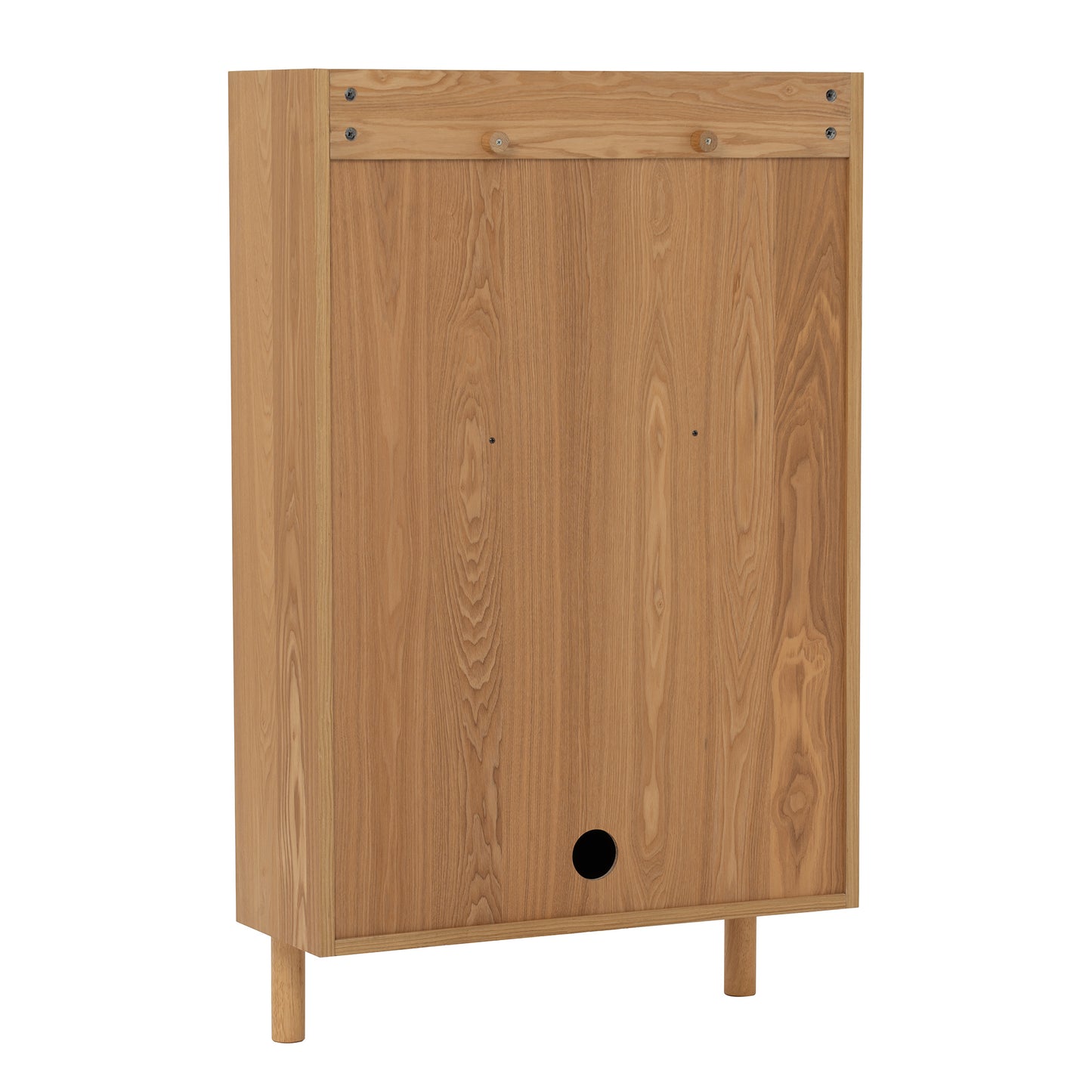 BARTON Study Desk 71cm - Blue & Oak