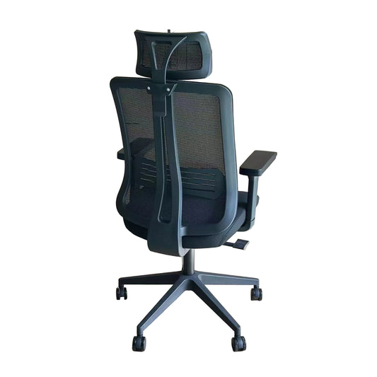 RUNE Executive Office Chair with Headrest - Black