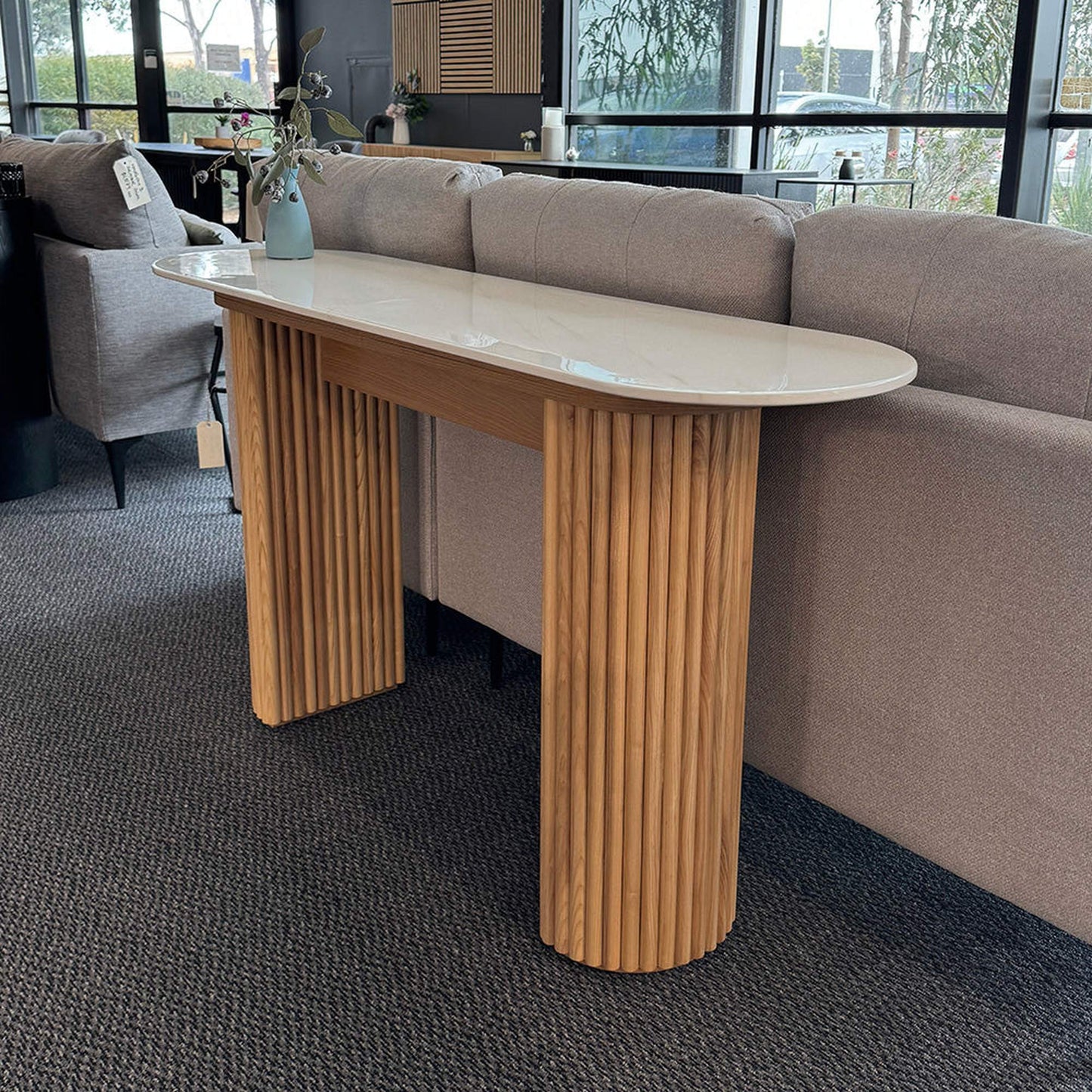 FLEUR Console Table 140cm - Oak