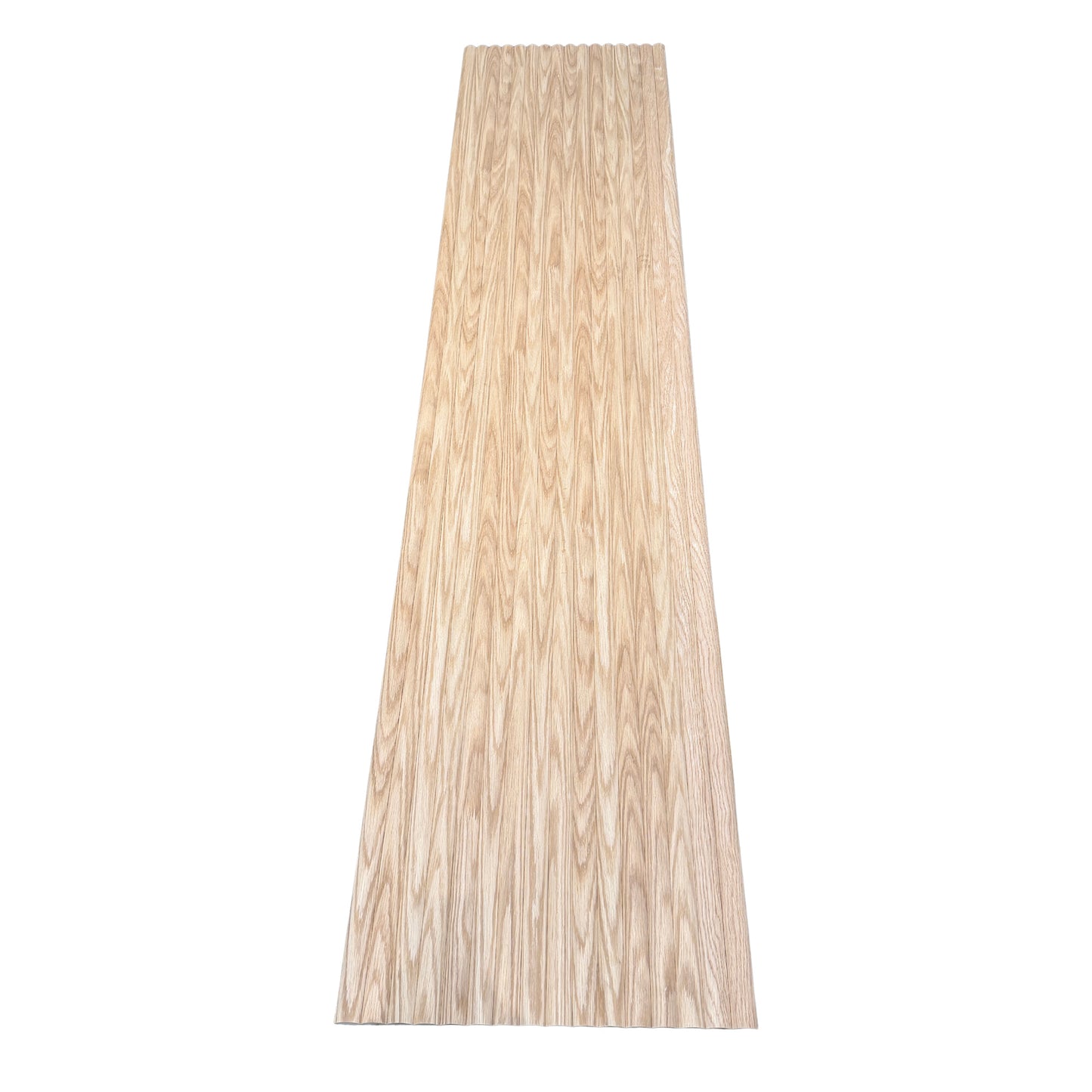 WOODFLEX Flexible Wooden Slat Wall Panel - Oak Veneer - 2700mm x 600mm - Half Round 37mm