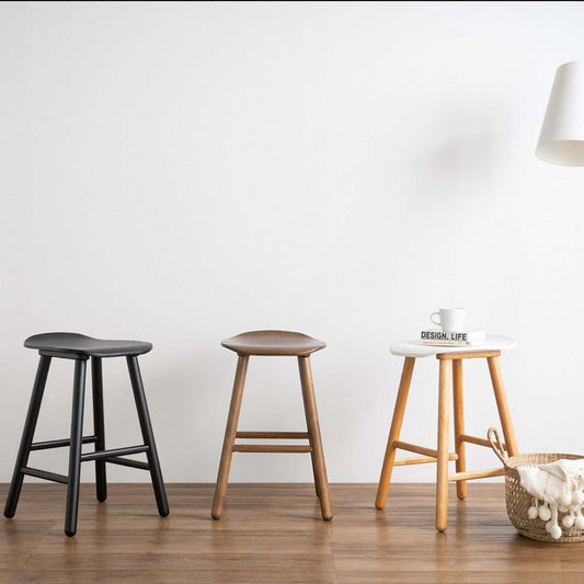Hetty Counter Stool - Black Ash Veneer