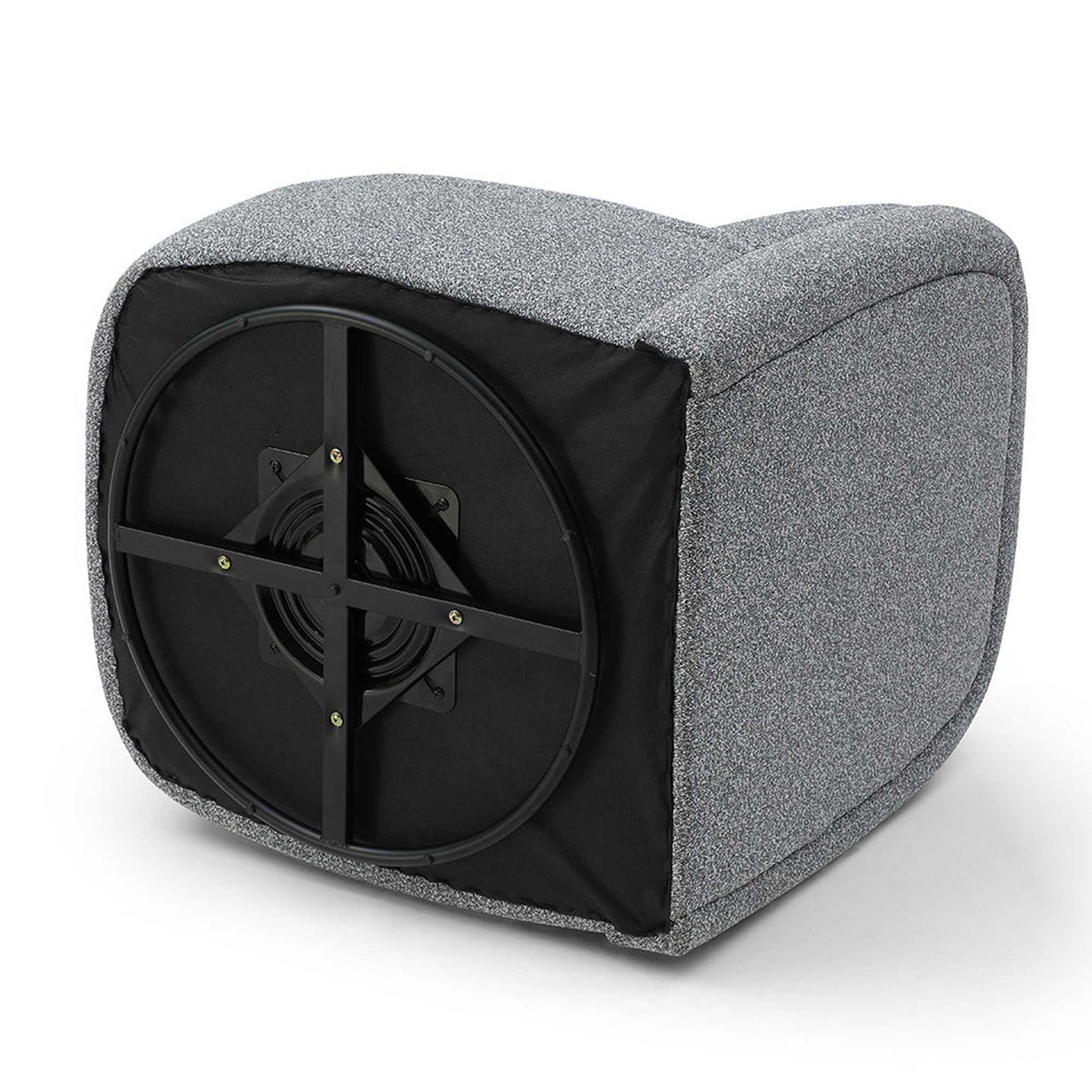 LEXTER Swivel Lounge Chair - Dark Grey