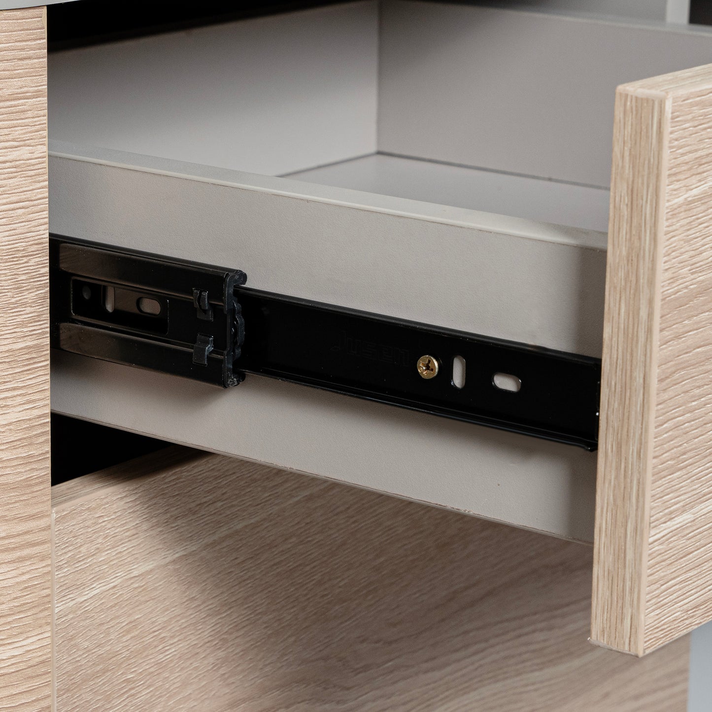 IDALY Executive Desk Right Return 220cm - Oak