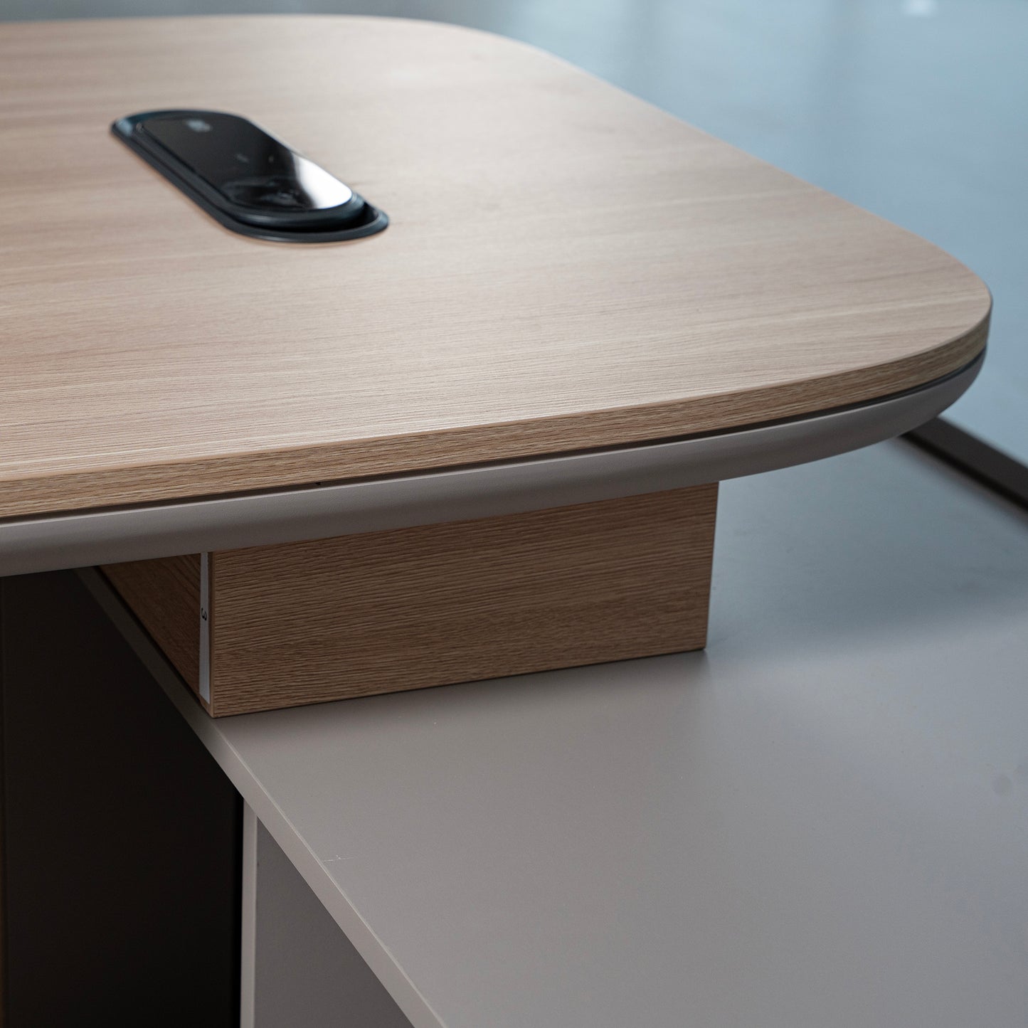 SEVANI Executive Desk Left Return - 200cm - Oak