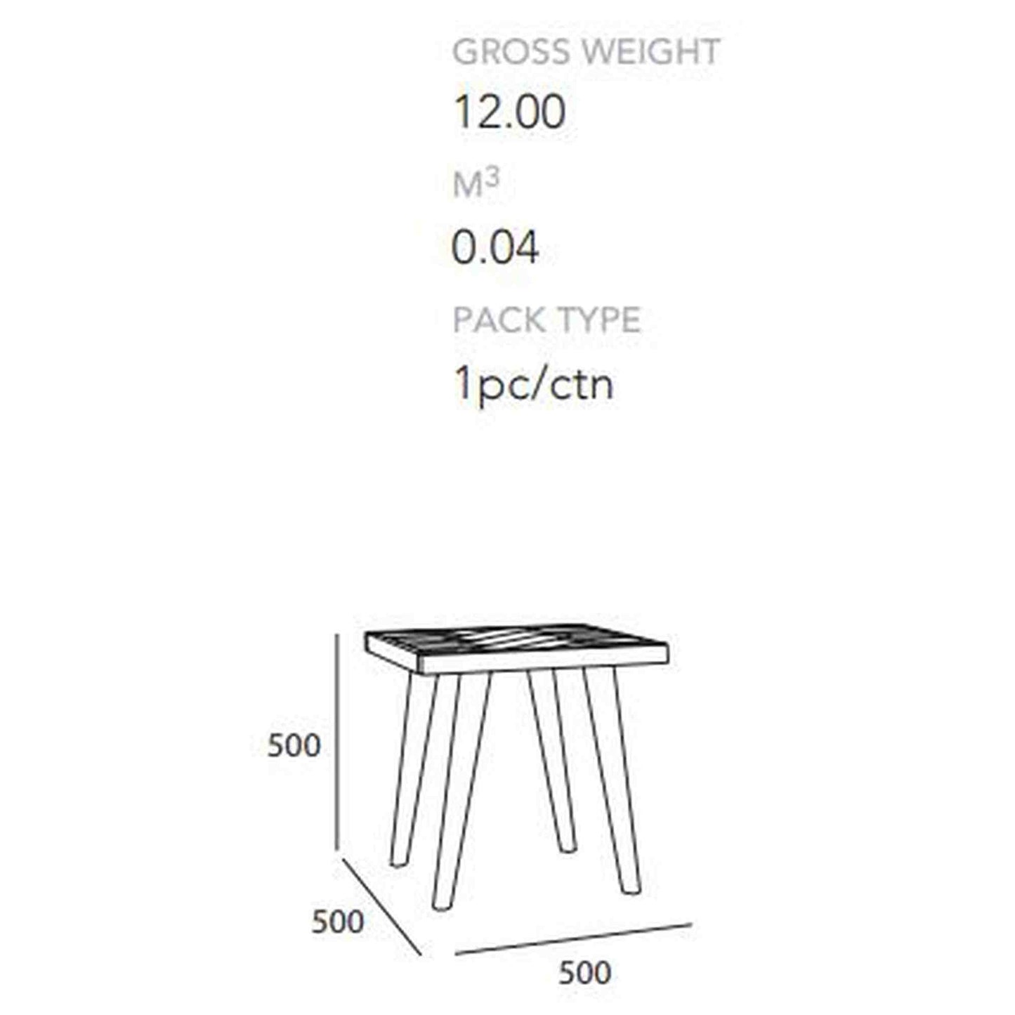 SIVAN Side Table 50x50cm Acacia Solid Wood - Brown,Living Room Furniture,Coffee Tables,Occasional Tables,Modern Furniture