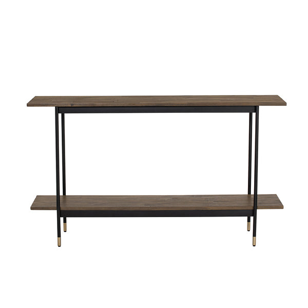 HAMILTON Console Table Solid Acacia Wood 140cm Toffee Modern Furniture