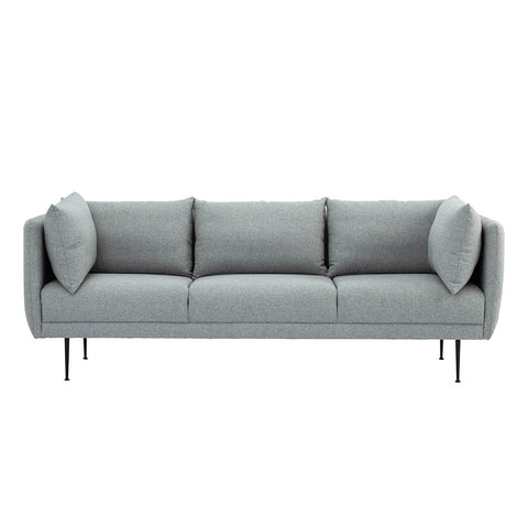 SUPRA 3 Seater Sofa - Pale SIlver,Living Room Furniture,Lounges,Three Seaters,Modern Furniture