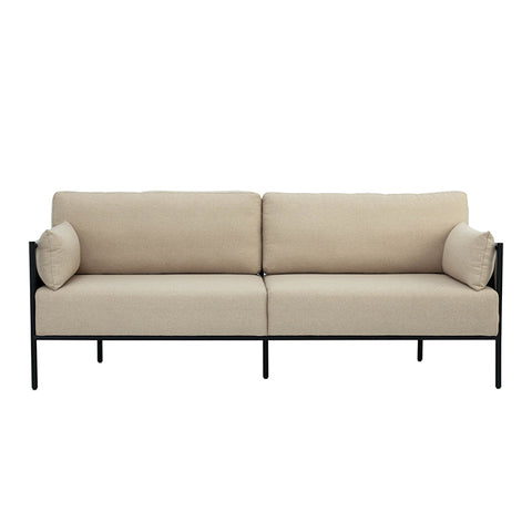 TREDIA 3 Seater Sofa - Tortilla/White Grey Colour,Lounges,Three Seaters,Lounge Suites & Chaises,Modern Furniture