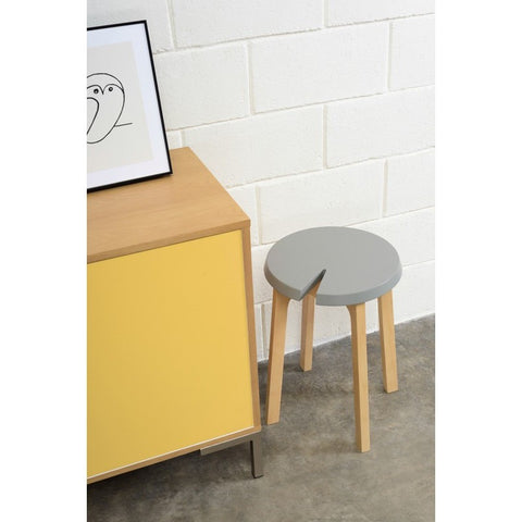 CHEVIS Stool  - Olive Yellow,Dining Room Furniture,Stools,Modern Furniture