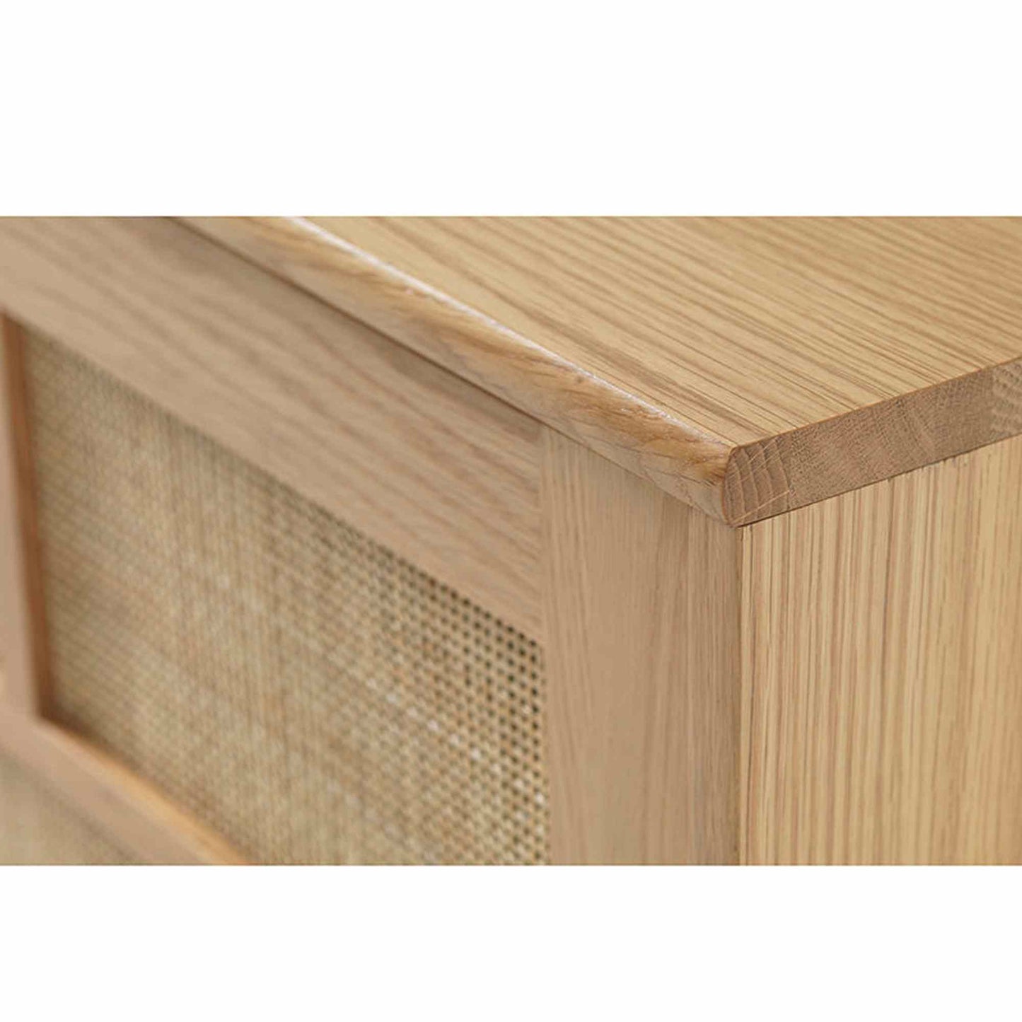 BARRALI Sideboard Buffet 180cm - Natural & Rattan
