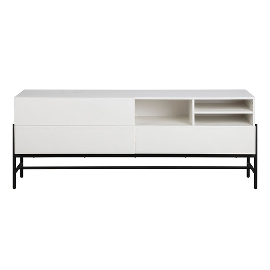 MOGEN Sideboard Buffet 185cm - White & Black