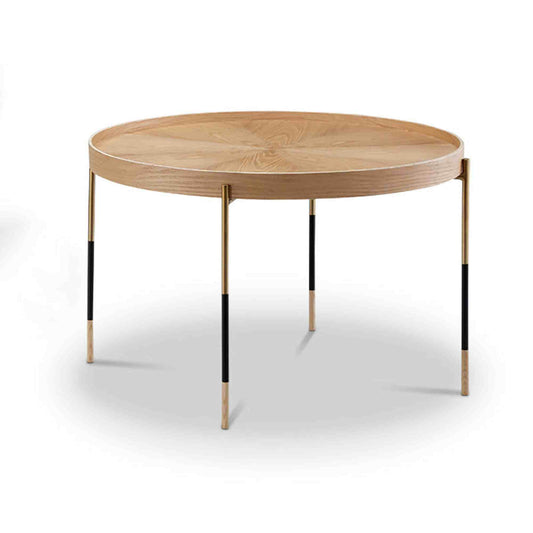 DELTA Round Coffee Table 65cm - Ash