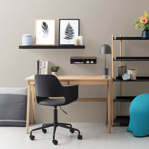 KEIR Study Desk 117cm - Natural,Office Furniture,Desks,Featured Products,Modern Furniture