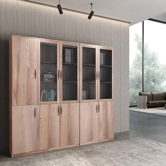 SUTTON 3 Door Display Unit 120cm - Warm Oak