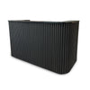 HALO Reception Desk 180cm - Black