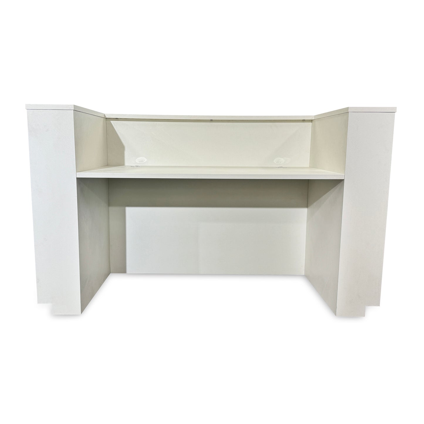 HALO Reception Desk 180cm - Oak & White