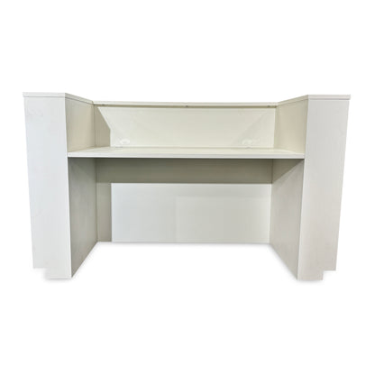 HALO Reception Desk 180cm - Oak & White