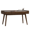 BREDA Study Desk 110cm - Walnut