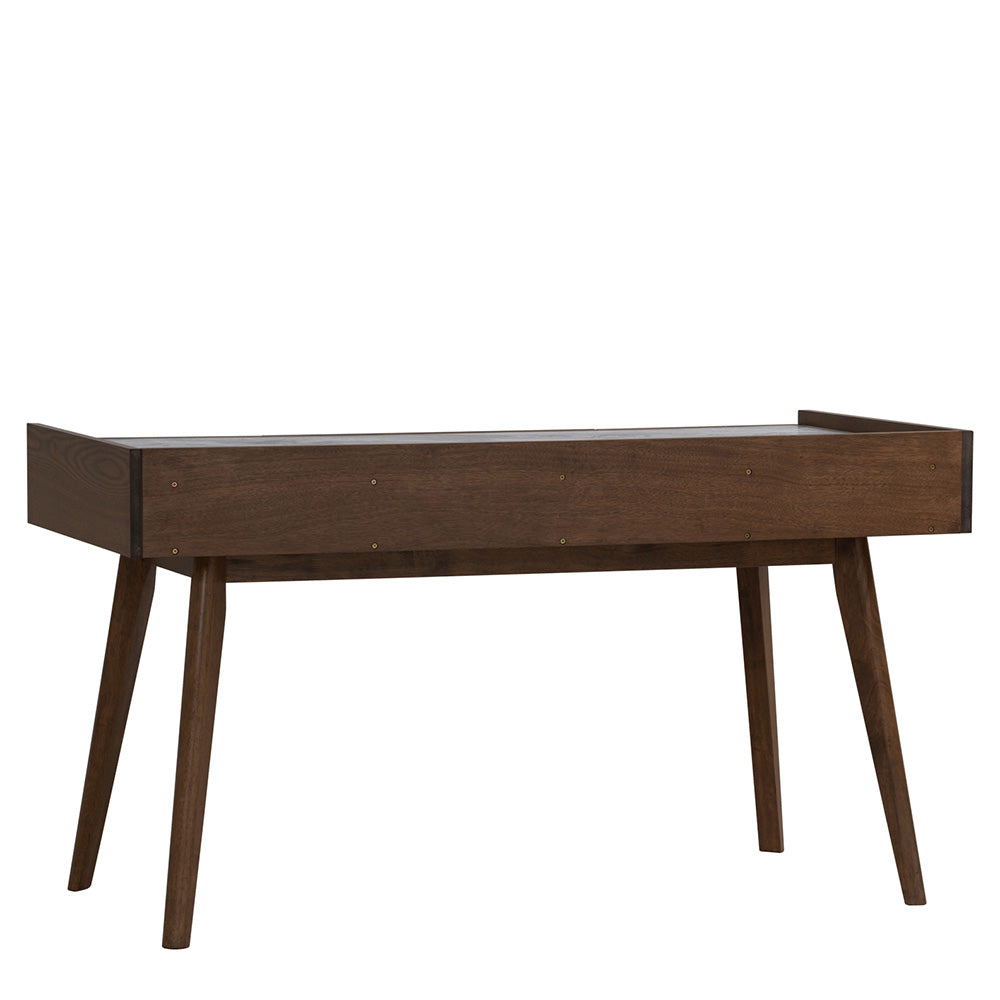 BREDA Study Desk 110cm - Walnut