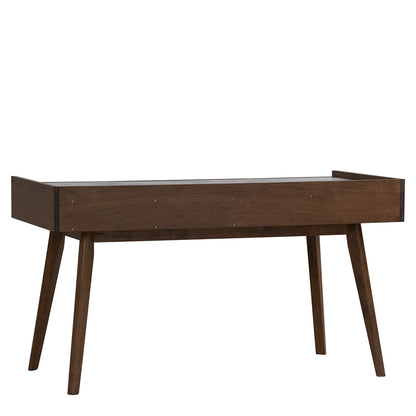 BREDA Study Desk 110cm - Walnut