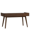 BREDA Study Desk 110cm - Walnut