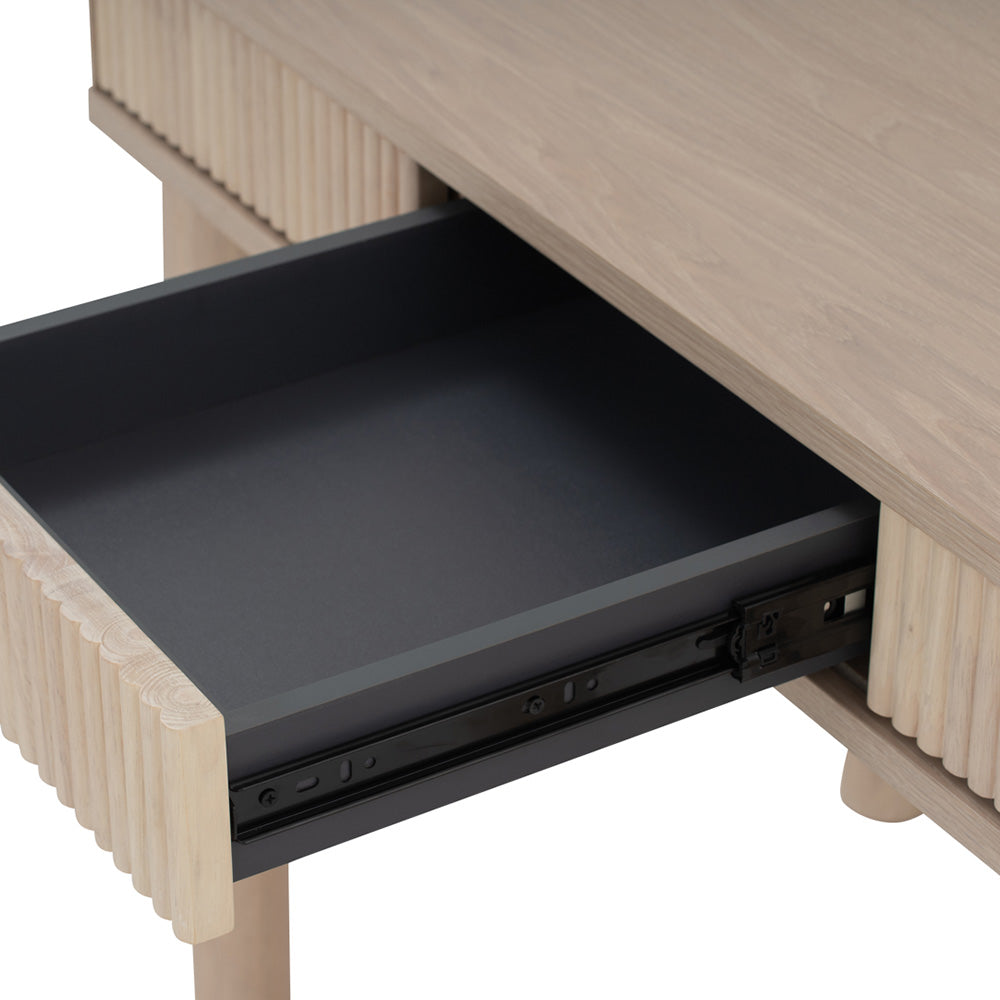 LUDLOW Study/Working Desk - White Wash Oak