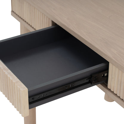 LUDLOW Study/Working Desk - White Wash Oak