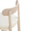 LOWEN Bar Stool - Oak & Cream White