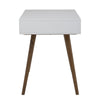 BLANCO Study Desk 120cm - White & Walnut