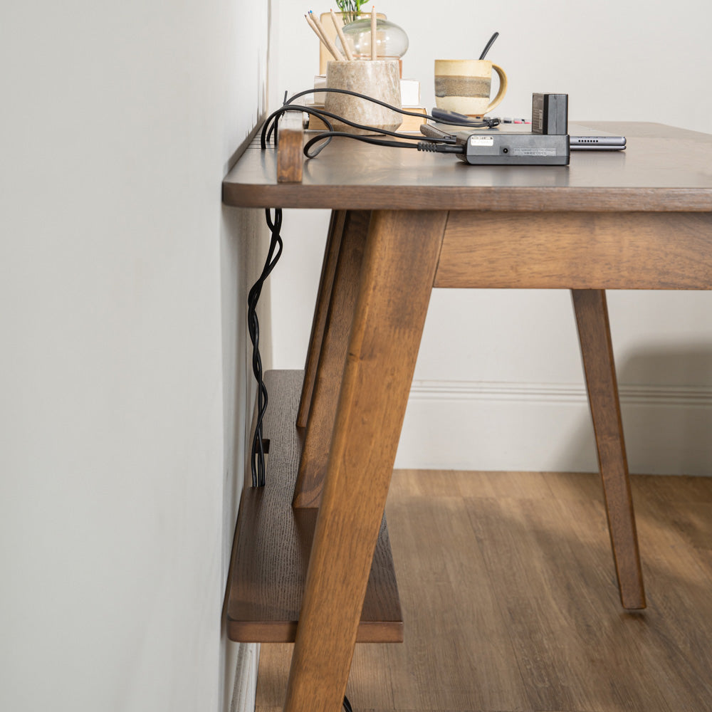 COLT Study Desk 120cm - Walnut