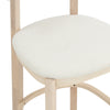 LOWEN Bar Stool - Oak & Cream White