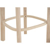 LOWEN Bar Stool - Oak & Cream White