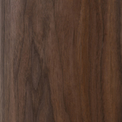 EMERY 40cm Sintered Stone Round Side Table - Walnut