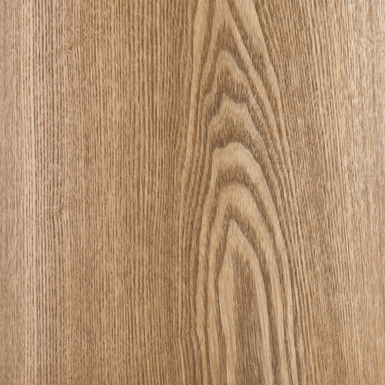 EMERY 60cm Round Coffee Table with Sintered Stone Top - Oak