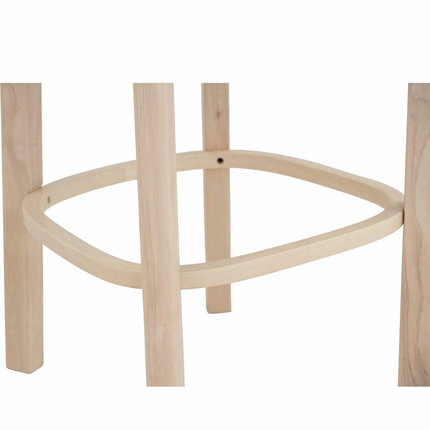 LOWEN Bar Stool - Oak & Light Grey