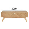 LOFTUS Entertainment TV Unit 120cm - Oak