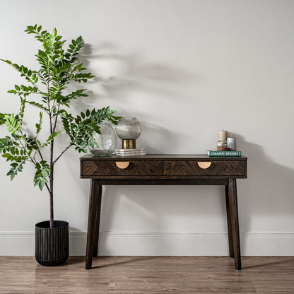 LOFTUS Console Table 120cm - Walnut