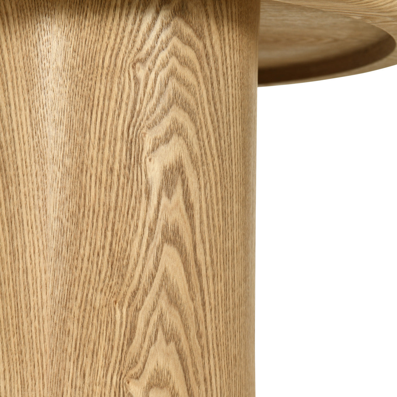 LEITH 130cm Organic Shaped Coffee Table – Oak