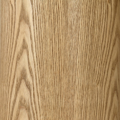 LEITH 130cm Organic Shaped Coffee Table – Oak
