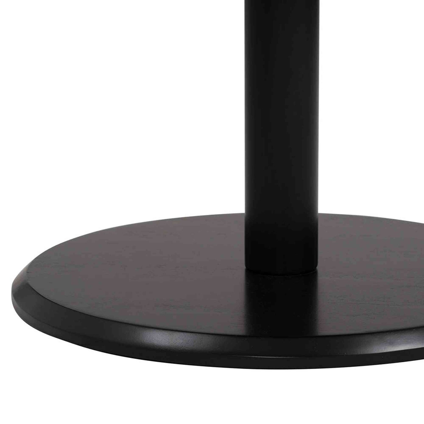 RUNDA Round Dining Table 70cm - Walnut & Black
