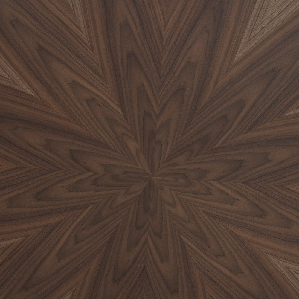 OKARA Round Dining Table 120cm - Walnut