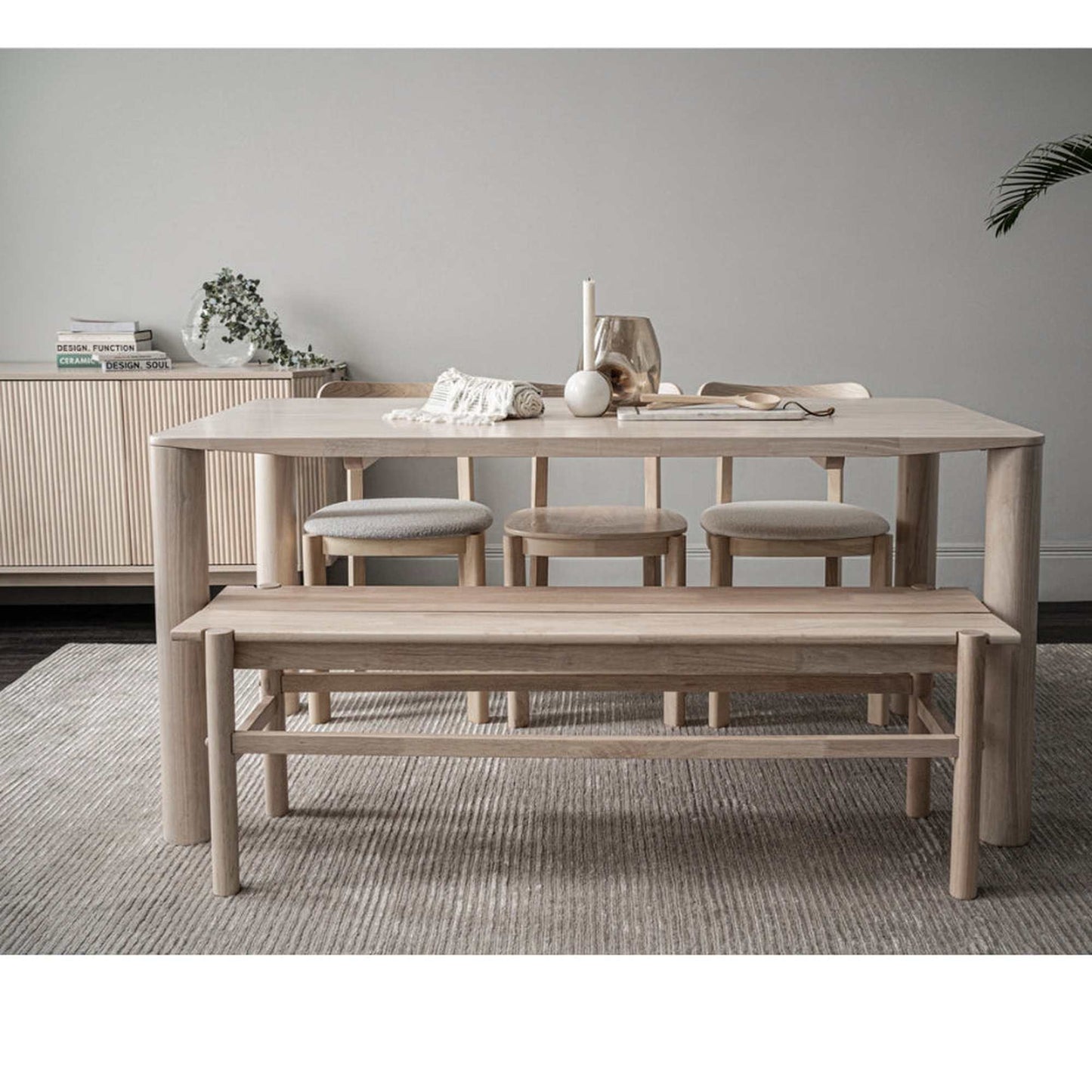 LOWEN Dining Chair - Light Grey