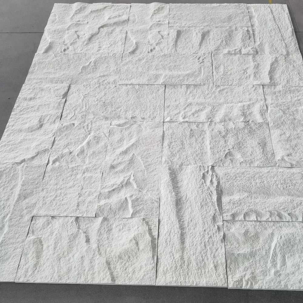 WOODFLEX PU STONE PANEL - STONE SKIN White - 2400 x 600mm