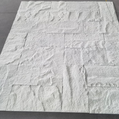 WOODFLEX PU STONE PANEL - STONE SKIN White - 2400 x 600mm