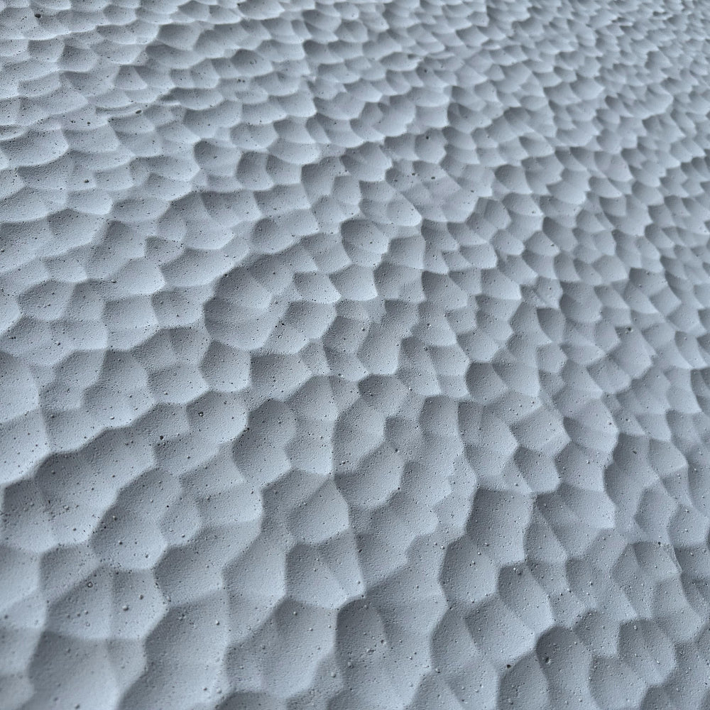 WOODFLEX  Flexible SOFT STONE PANEL - HIVE STONE White - 1200 x 600mm