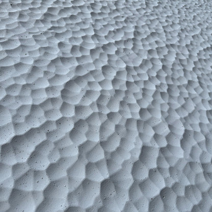 WOODFLEX  Flexible SOFT STONE PANEL - HIVE STONE White - 1200 x 600mm