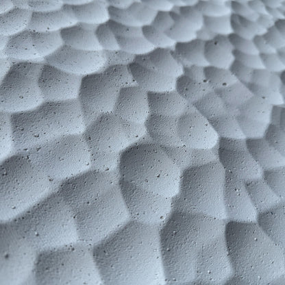 WOODFLEX  Flexible SOFT STONE PANEL - HIVE STONE White - 1200 x 600mm