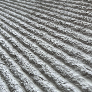 WOODFLEX FLEXIBLE SOFT STONE PANEL - ROUNDED LINE White - 2700 x 600mm