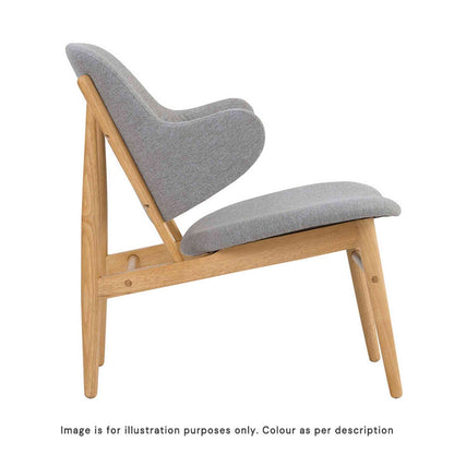 VERONIC Lounge Chair - Teal & Black
