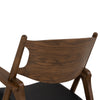 CAMRY Lounge Chair - Walnut & Black